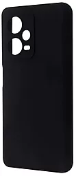 Чохол Wave Full Silicone Cover для Xiaomi Redmi Note 12 Pro Plus Black