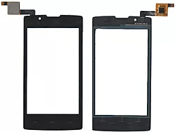 Сенсор (тачскрин) Fly FS401 Stratus 1 (original) Black - фото Сенсор (тачскрин) Fly FS401 Stratus 1 (original) Black