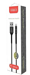 Кабель USB Intaleo Lightning Cable Black/Grey - миниатюра 2