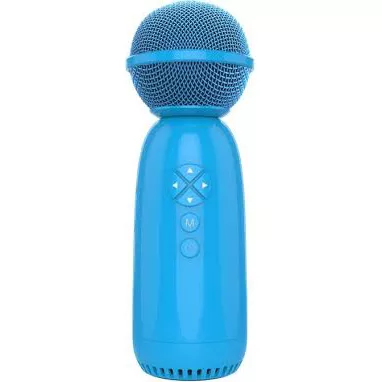 Микрофон-колонка LY168 Blue - фото 1