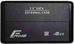 Кишеня для HDD Frime SATA 2.5", USB 2.0, Metal, Black (FHE20.25U20) - фото Кишеня для HDD Frime SATA 2.5", USB 2.0, Metal, Black (FHE20.25U20)