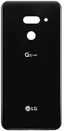 Задняя крышка корпуса LG G8 G820 с вырезом под 2 камеры Original New Aurora Black - фото Задняя крышка корпуса LG G8 G820 с вырезом под 2 камеры Original New Aurora Black