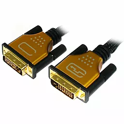Відеокабель DVI2 10м, 24+1конт., чорний, box Viewcon - фото Відеокабель DVI2 10м, 24+1конт., чорний, box Viewcon