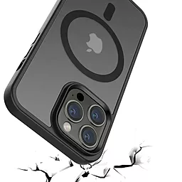 Чехол Epik Metal Buttons with MagSafe Colorful для Apple iPhone 13 Pro Max Black - миниатюра 7