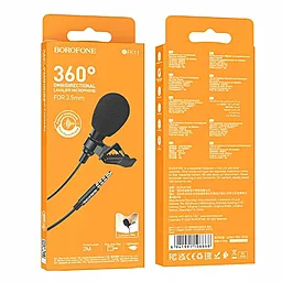 Мікрофон Borofone BFK11 Jack 3.5 Black - мініатюра 6 Мікрофон Borofone BFK11 Jack 3.5 Black - мініатюра 6