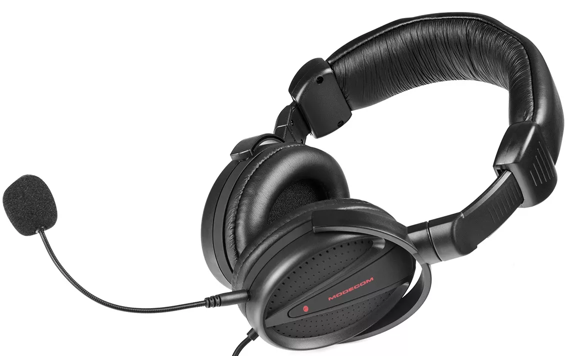 Навушники Modecom MC-828 Black (S-MC-828-STRIKER) - фото 1