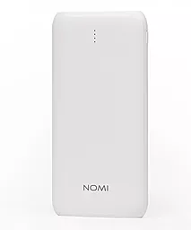 Повербанк Nomi L100 10000 mAh White - фото Повербанк Nomi L100 10000 mAh White