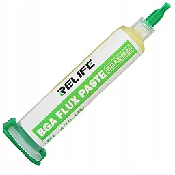 Флюс паста Relife RL-420-UV 10 мл безгалогеновая в шприце