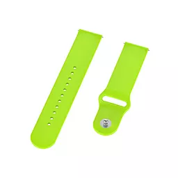Змінний ремінець для розумного годинника Xiaomi iMi KW66/Mi Watch Color/Haylou LS01/LS02 (706363) Lime - мініатюра 2