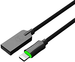 USB Кабель McDodo Knight Auto Power Off CA-3901 10W 2A 1.2M Lightning Cable Grey - мініатюра 5