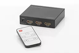 Видео коммутатор HDMI (INx3 - OUTx1), 4K Digitus - миниатюра 2