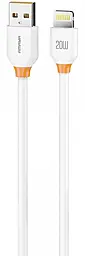 Кабель Amaya L09 USB-A - Lightning 20w 3a 1м cable White - фото Кабель Amaya L09 USB-A - Lightning 20w 3a 1м cable White