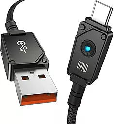 Кабель Baseus Unbreakable Series USB-A - Type-C 100w 5a 1м cable Black (P10355801111-00) - миниатюра 3 Кабель Baseus Unbreakable Series USB-A - Type-C 100w 5a 1м cable Black (P10355801111-00) - миниатюра 3