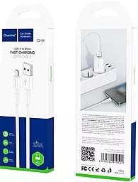 Кабель Charome C21-01 USB-A - micro USB 12w 2.4a 1м cable White - миниатюра 3 Кабель Charome C21-01 USB-A - micro USB 12w 2.4a 1м cable White - миниатюра 3