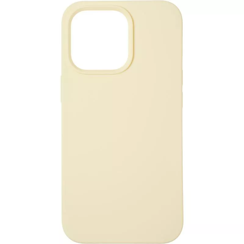 Чехол 1TOUCH Original Full Soft Case for iPhone 13 Pro Mellow Yellow (Without logo) - фото 1