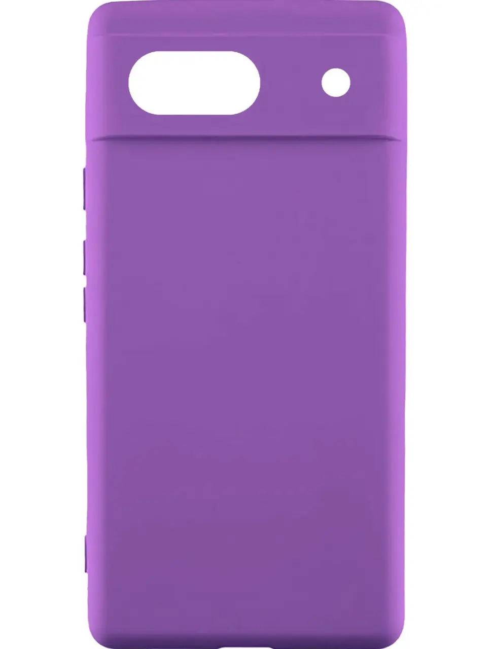 Чехол GETMAN Liquid Silk Full Camera для Google Pixel 6 Purple - фото 1