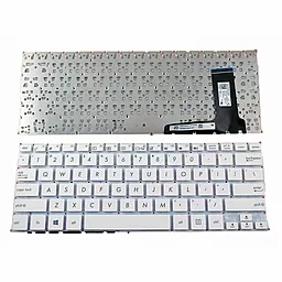 Клавіатура для ноутбуку Asus X201 X202 S200 White