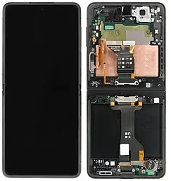 Дисплей Samsung Galaxy Z Flip 7 F766 (внутренний) с тачскрином и рамкой, сервисный оригинал, Jet Black - фото Дисплей Samsung Galaxy Z Flip 7 F766 (внутренний) с тачскрином и рамкой, сервисный оригинал, Jet Black