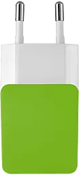 Сетевое зарядное устройство Trust Urban Revolt Smart Wall Charger (1A) Lime - миниатюра 4
