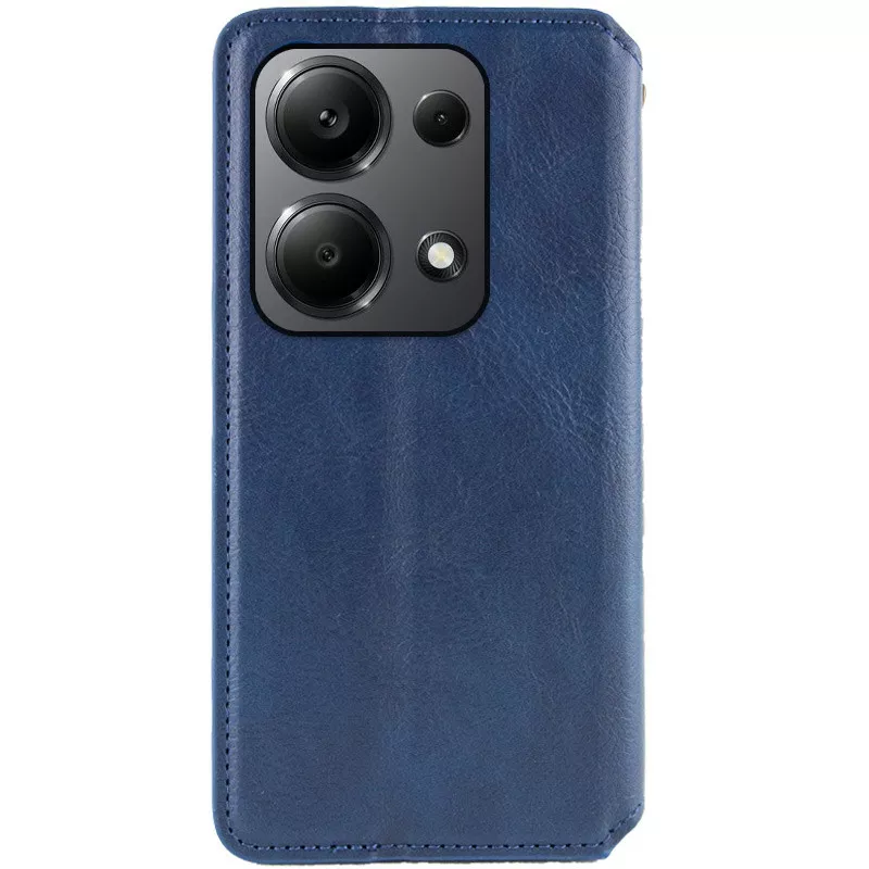 Чехол GETMAN Cubic для Xiaomi Redmi Note 13 Pro 4G, Poco M6 Pro 4G Blue - фото 3