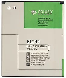 Акумулятор Lenovo K3 / BL242 / SM130030 (2300 mAh) PowerPlant