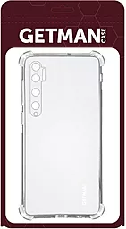 Чехол GETMAN Ease logo Samsung Mi CC9 Pro, Mi Note 10, Mi Note 10 Pro Transparent - миниатюра 2