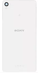 Задняя крышка корпуса Sony Xperia Z4 E6533 / Xperia Z3 Plus E6553 со стеклом камеры Original White