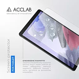 Захисне скло ACCLAB Full Glue для Samsung Galaxy Tab A7 LITE/A7 LITE WIFI/T225/T220 8.7" Black - мініатюра 3