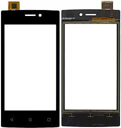 Сенсор (тачскрин) Fly FS402 Stratus 2 Black - фото Сенсор (тачскрин) Fly FS402 Stratus 2 Black
