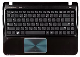 Клавиатура для ноутбука Samsung SF310 с топ панелью черная