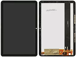 Дисплей для планшета TCL Tab 10S (9080G, 9081X) с тачскрином и рамкой, Black