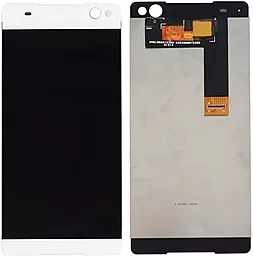 Дисплей Sony Xperia C5 Ultra (E5506, E5533, E5553, E5563) з тачскріном, оригінал, White