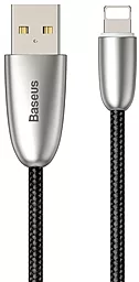 Кабель Baseus Torch Series USB-A - Lightning 12w 2.4a 1м cable Black (CALHJ-A01) - фото Кабель Baseus Torch Series USB-A - Lightning 12w 2.4a 1м cable Black (CALHJ-A01)
