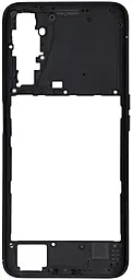 Рамка корпуса Realme 6 Pro Black - фото Рамка корпуса Realme 6 Pro Black