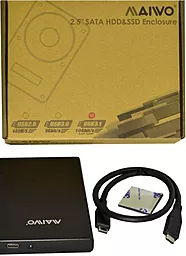 Карман для HDD Maiwo 2.5" SATA HDD/SSD USB3.1 GEN2 Type-C (45768) - миниатюра 6