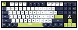Клавиатура Fantech ATOM87S MK877S Mori Blue Switch White - фото Клавиатура Fantech ATOM87S MK877S Mori Blue Switch White