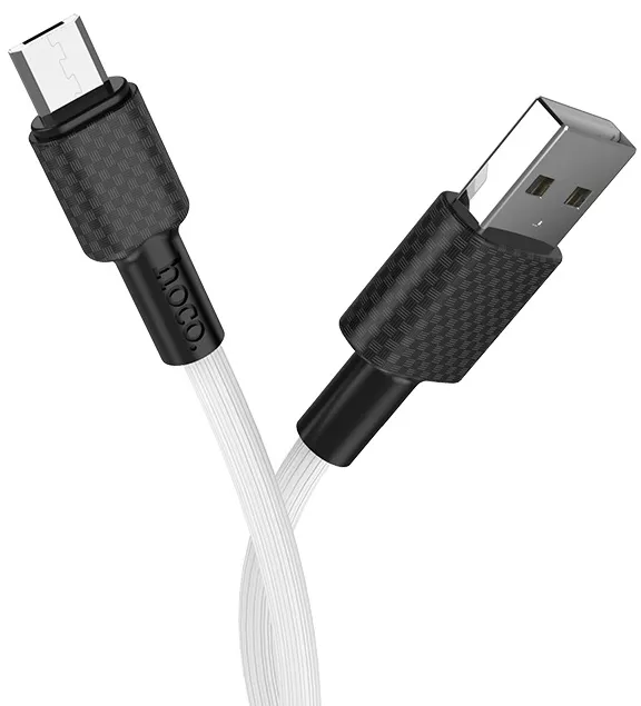 Кабель Hoco X29 Superior Style USB-A - micro USB 10w 1м cable White - фото 2