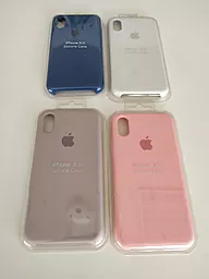 Чехол Silicone Case для Apple iPhone X, iPhone XS Pink - миниатюра 2 Чехол Silicone Case для Apple iPhone X, iPhone XS Pink - миниатюра 2