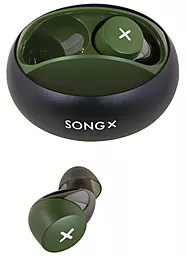 Наушники SongX SX06 Black/Green - миниатюра 3