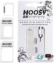 Aдаптер Noosy NanoSim 3in1 + iСкріпка - мініатюра 4