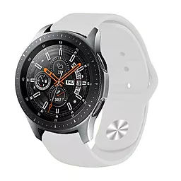 Змінний ремінець для розумного годинника Motorola Moto 360 2nd Gen. Men's (706257) White - мініатюра 4
