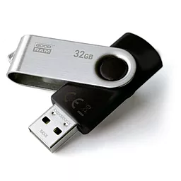 Флешка GooDRam 32GB UTS2 (Twister) Black USB 2.0 (UTS2-0320K0R11) - фото Флешка GooDRam 32GB UTS2 (Twister) Black USB 2.0 (UTS2-0320K0R11)