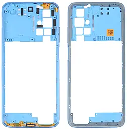 Рамка корпусу Xiaomi Redmi 10 2021 / Redmi Note 11 4G Sea Blue - фото Рамка корпусу Xiaomi Redmi 10 2021 / Redmi Note 11 4G Sea Blue