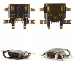 Роз'єм зарядки HTC T320e One V / T326e Desire SV / T328e Desire X / T328w Desire V 5 pin, micro-USB - фото Роз'єм зарядки HTC T320e One V / T326e Desire SV / T328e Desire X / T328w Desire V 5 pin, micro-USB