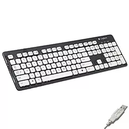 Клавиатура Logitech K310 (920-004061) black/white