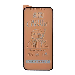 Гнучке захисне скло CERAMIC MATTE для Apple iPhone 12 mini Black - фото Гнучке захисне скло CERAMIC MATTE для Apple iPhone 12 mini Black