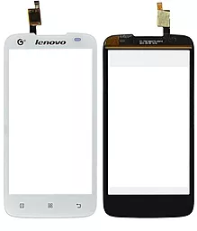 Сенсор (тачскрин) Lenovo A378, A378T White