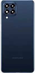 Задняя крышка корпуса Samsung Galaxy M53 M536 со стеклом камеры Original Blue - фото Задняя крышка корпуса Samsung Galaxy M53 M536 со стеклом камеры Original Blue