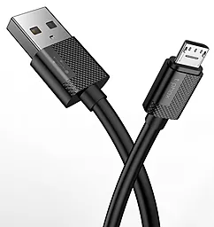 USB Кабель T-PHOX T-M801 Nets 0.3M micro USB Сable Black