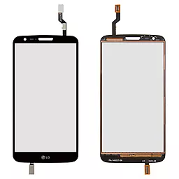 Сенсор (тачскрін) LG G2 (20pin, D802, D805) Black - фото Сенсор (тачскрін) LG G2 (20pin, D802, D805) Black